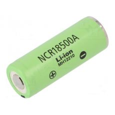 NCR18500A 3,7V/2040mAh /18,5x50mm/3,8A PANASONIC