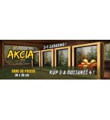 AKCIA 3+1 Okno do posedu (rozmer 30 x 30 cm)